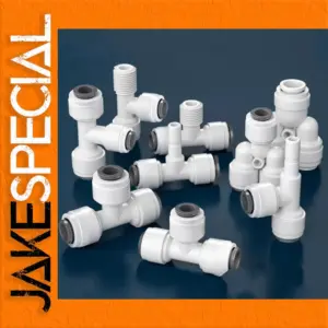 3/8" and 1/4" Tube Reducing Tee Fitting