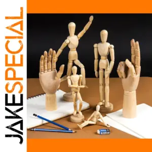 Articulated Wooden Artist Mannequin Collection