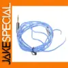 Blue 3.5mm DIY Headphone Cable, 32-Core Oxygen-Free Copper