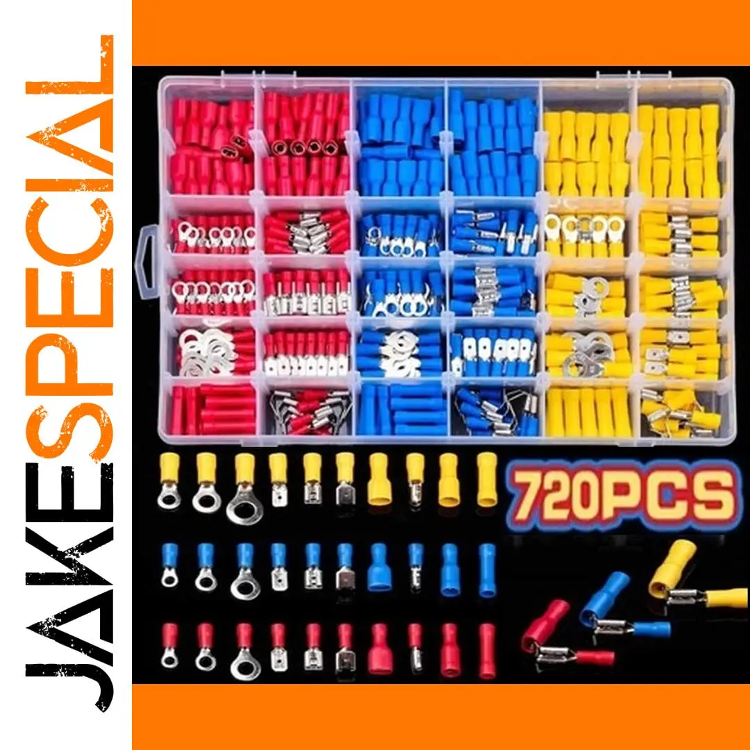 Electrical Cable Lug Set with Insulated Connectors 1 Electrical Cable Lug Set with Insulated Connectors