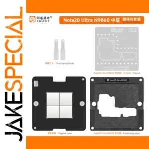 Samsung Note20 Ultra N9860 BGA Reballing Stencil