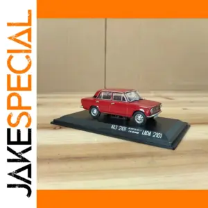 Vibrant Red 1:43 Ba3 Lada 2101 Model