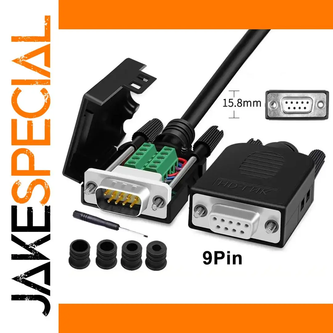 Solder-Free DB9 Connector for RS232 Devices 1 Solder-Free DB9 Connector for RS232 Devices