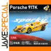 Vibrant Yellow Porsche 917K Diecast Model