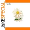 Elegant Daisy Flower Brooch for Women