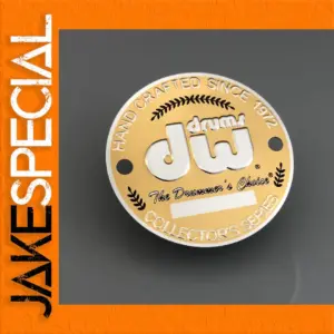 Gold Badge Plate for Drums Collector's Series