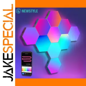 LED Hexagon Mood Lighting Kit for Home