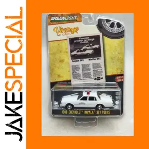 1980 Chevrolet Impala Police Car Diecast Model