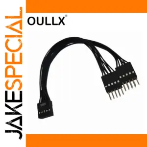 USB 2.0 9-Pin Extension Splitter Cable