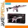 Pink Submachine Gun Building Model Kit