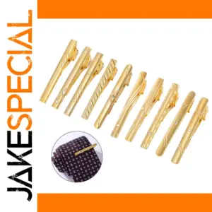 Gold Metal Tie Clip for Men