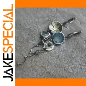 Vintage Asymmetrical Long Dangle Earrings for Women