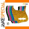Left-Handed Jazz Bass Pickguard in Multi-Color