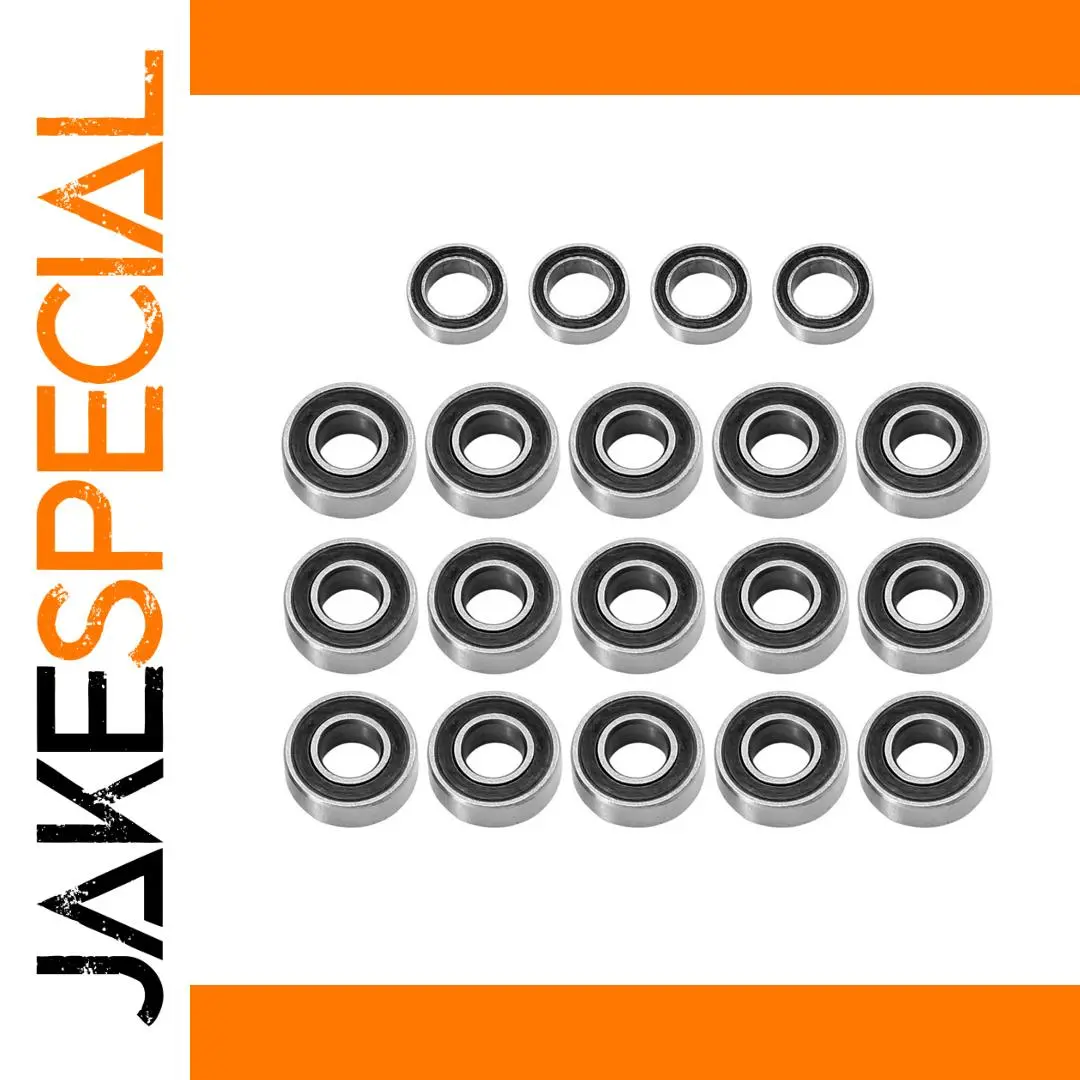 High-Grade 19-Piece RC Bearing Kit 1 High-Grade 19-Piece RC Bearing Kit