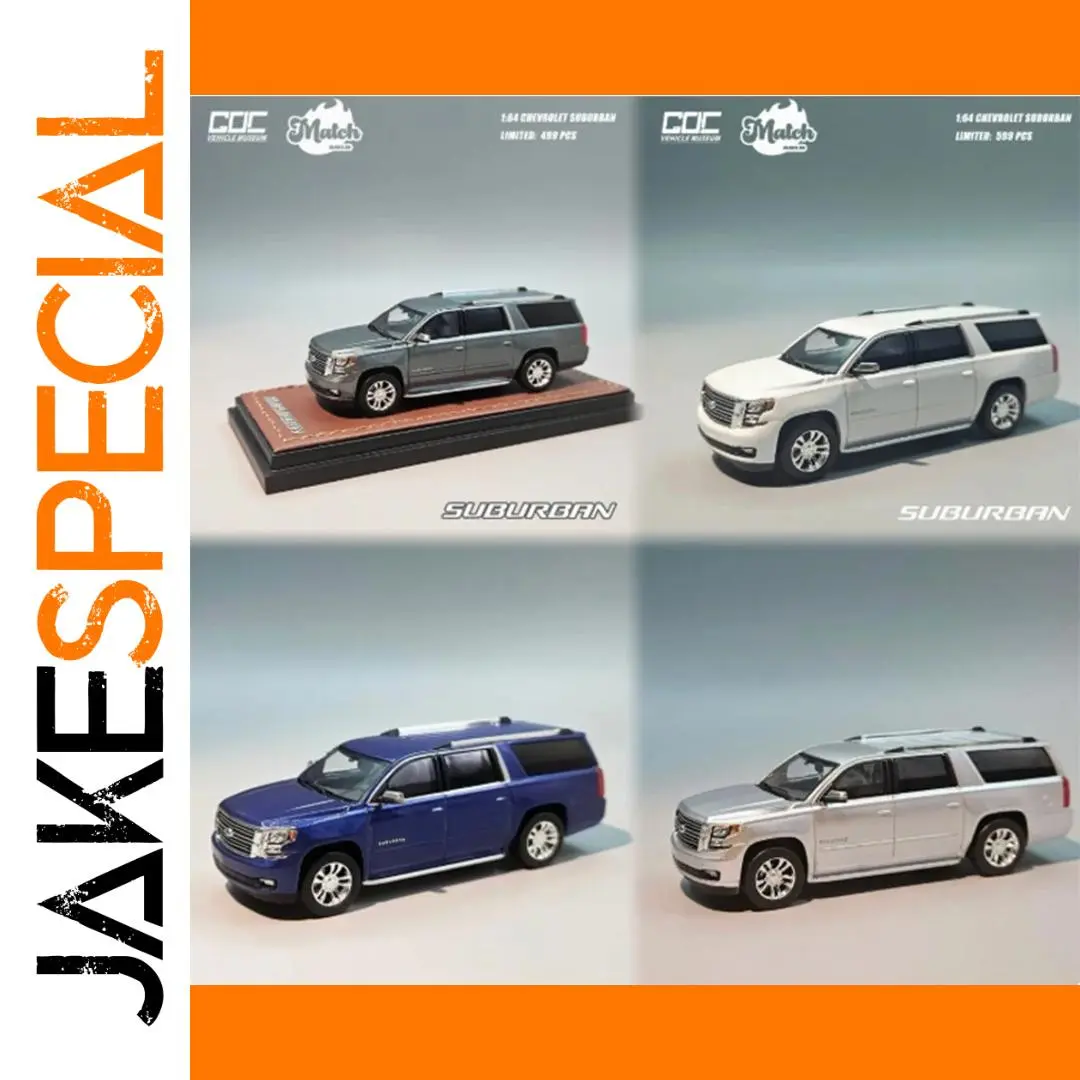 2015 Chevrolet Suburban 1:64 Alloy Diecast Model 1 2015 Chevrolet Suburban 1:64 Alloy Diecast Model