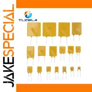 Vibrant Yellow Self-Resettable PTC Fuses Set of 100