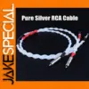 Premium Pure Silver RCA Cable 0.3m-1.5m