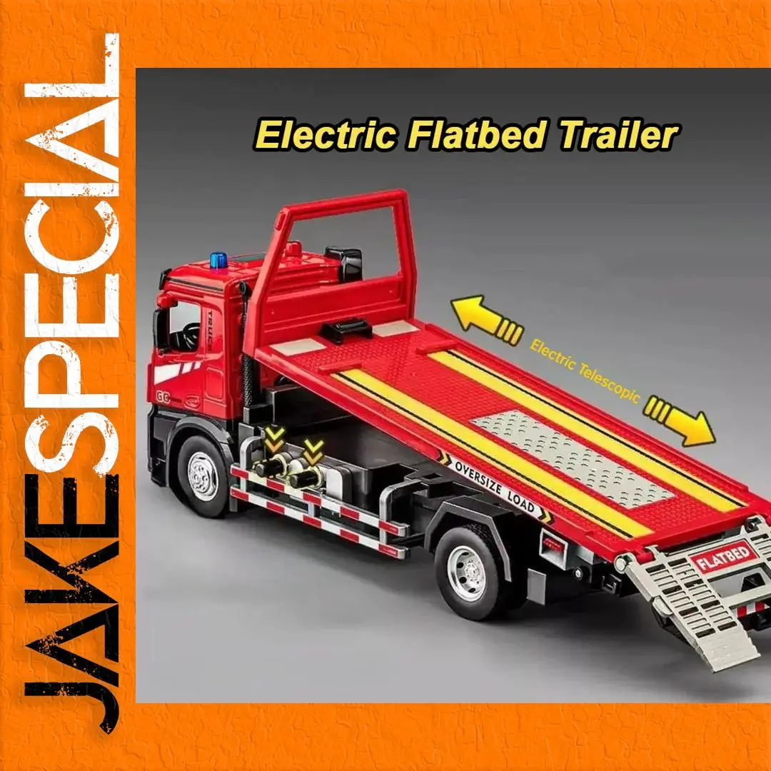 1:24 Scale Cement Pump Truck Model 1 1:24 Scale Cement Pump Truck Model