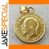 Vintage 1911 British Sovereign Coin Pendant