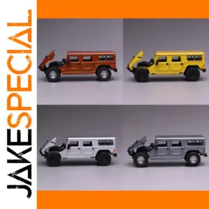 1/64 Scale Diecast Hummer H1 SUV Model by WELLY