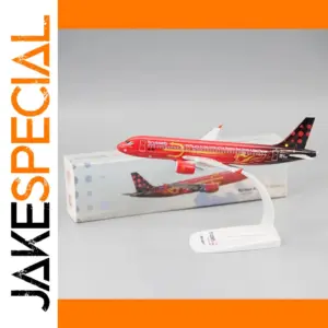 Vibrant Brussels Airlines Airbus A320 Model