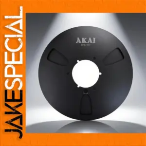 Black Aluminum Tape Reel for 10-Inch Tape Recorders