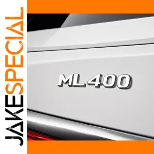 Mercedes-Benz ML W253 Badge Decal in Chrome or Matte Black