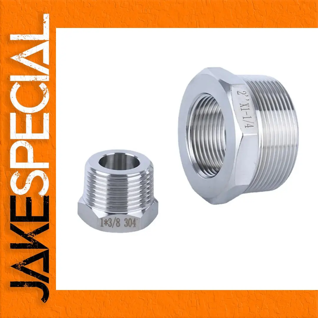 High-Pressure Stainless Steel Pipe Fitting 1/8"-1" 1 High-Pressure Stainless Steel Pipe Fitting 1/8"-1"