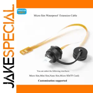 Waterproof Micro SIM Extension Cable 30cm