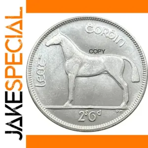 Irish 1934 Half Crown Replica Coin