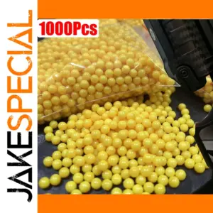 Bright Yellow Airsoft BB Pellets - 1000 Pack