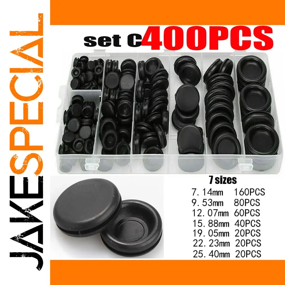 Rubber Grommet Set for Electrical & Industrial Use 1 Rubber Grommet Set for Electrical & Industrial Use