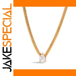 Gold-Tone Stainless Steel Necklace for Men