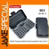 24-in-1 Precision Ratchet Screwdriver Set