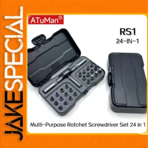 24-in-1 Precision Ratchet Screwdriver Set
