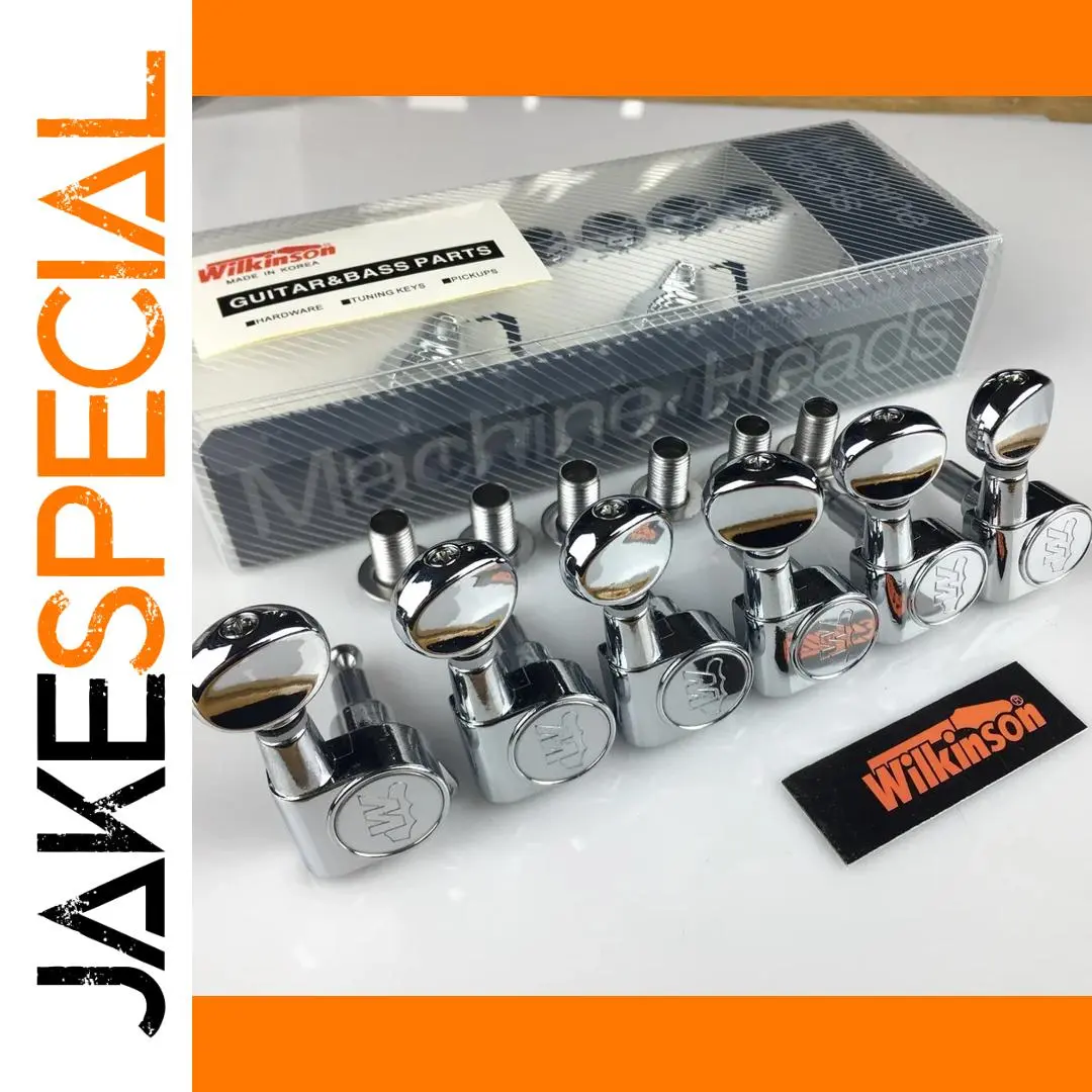 Wilkinson WJN-05 Chrome Guitar Tuners Set 1 Wilkinson WJN-05 Chrome Guitar Tuners Set