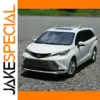 1:18 White Toyota Sienna Diecast Model