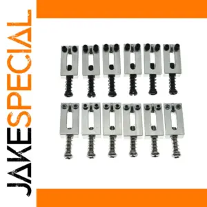 Stainless Steel Guitar Saddles Set for Strat/Tele