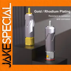 Premium RCA Connector for Audio Clarity