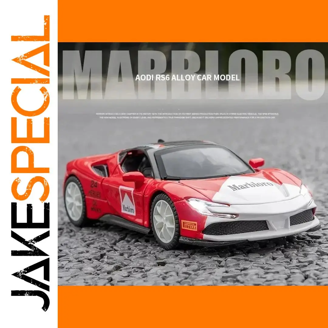 Ferrari SF90 1:32 Diecast Model Collectible 1 Ferrari SF90 1:32 Diecast Model Collectible