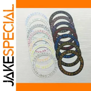 Brightly Colored Date Wheel Set for NH35, NH36, 4R35, 4R36