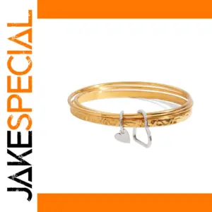 Modern Stainless Steel Minimalist Bangles Set
