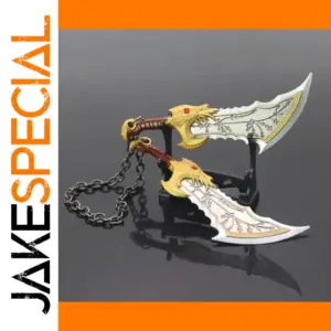 God of War Blade of Chaos Metal Model 15cm