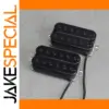 Passive Ceramic Humbucker Pickups Set for Electric Guitars