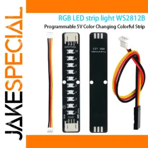 10-bit WS2812B RGB LED Strip Light