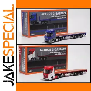 1/64 Alloy Mercedes-Benz Actros Gigaspace Model