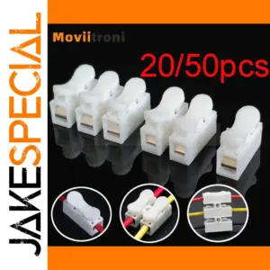 White 20-Piece Electrical Wire Connectors Set