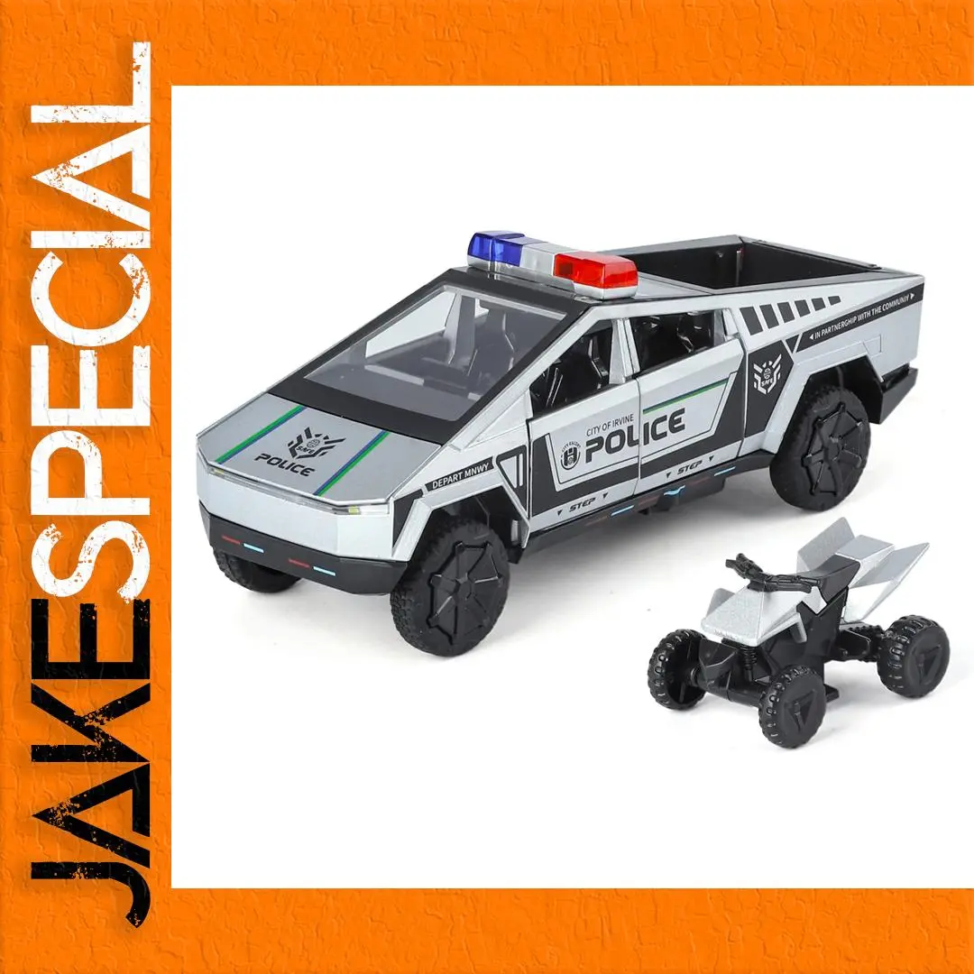 1:24 Scale European-American Police Pickup Truck 1 1:24 Scale European-American Police Pickup Truck