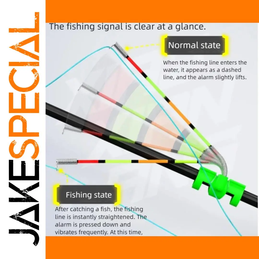 Electronic Fishing Light Stick Rod Bell 1 Electronic Fishing Light Stick Rod Bell