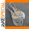 Vintage Botanical Dangle Earrings for Women